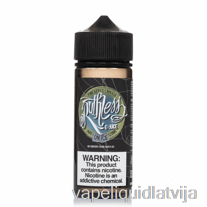 Ananāsu Limonāde Uz Ledus - Nežēlīgi Tvaiki - 120ml 0mg Vape šķidrums